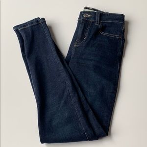 Topshop Moto Jamie Skinny Jeans Dark Wash